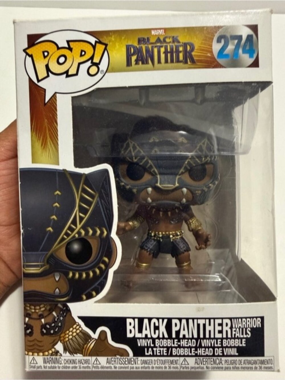 Funko Pop! Marvel Black Panther Warrior Falls #274 – Bobble-Head